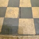 Early 20th C. African Copper, Brass and Metal Clad Chess Table