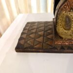 Early 20th C. African Copper, Brass and Metal Clad Chess Table