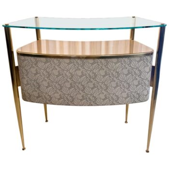 Chic Two-Tiered Italian Dry Bar, 1950's