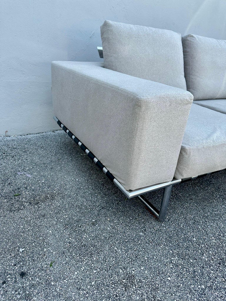 Mauro Lipparini KRISTALL Collection Italian Loveseat Sofa for i4 Mariani