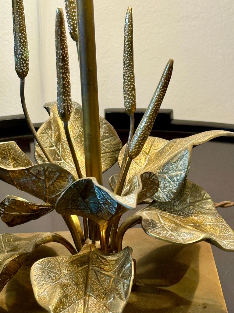 Maison Charles Table Lamp w/ Natural Flora Elements