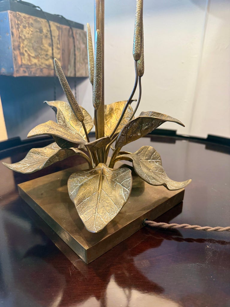 Maison Charles Table Lamp w/ Natural Flora Elements