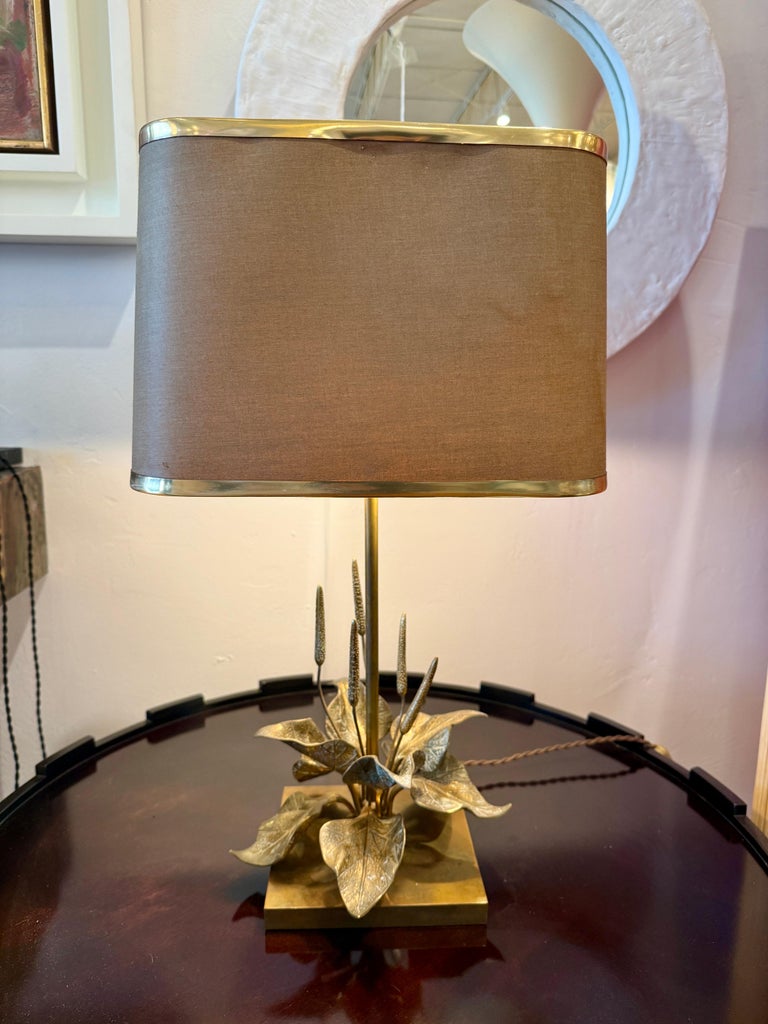Maison Charles Table Lamp w/ Natural Flora Elements