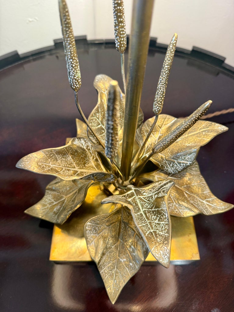 Maison Charles Table Lamp w/ Natural Flora Elements