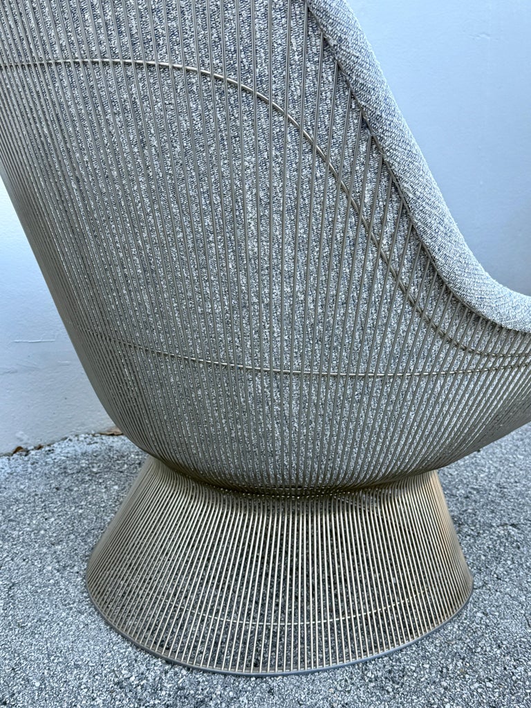 Pair of Warren Platner "Easy" Lounge Chairs and Ottoman