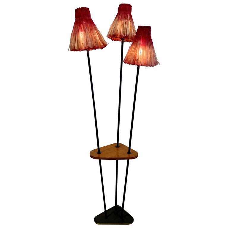 tiki floor lamp