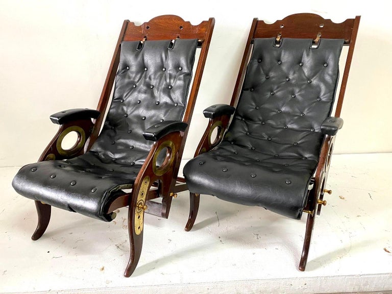 J. Herbert McNair Colonial Campaign Chairs, Pair