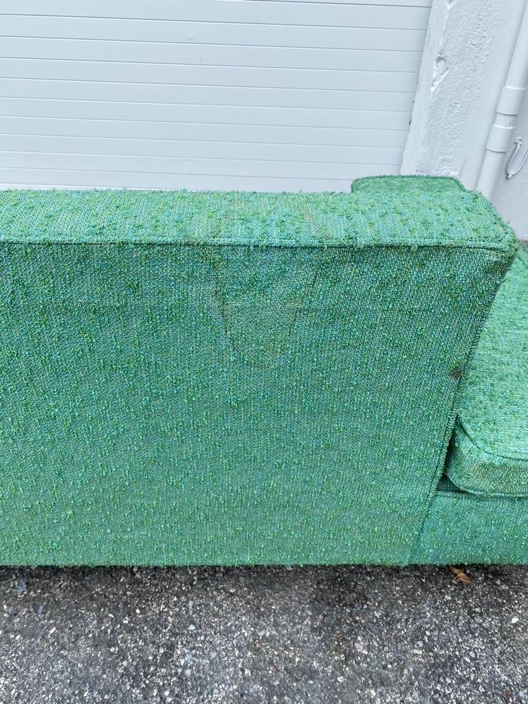 Mid-Century Modern 2-Piece Sectional Sofa