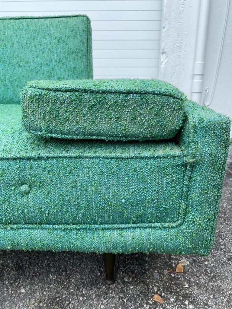 Mid-Century Modern 2-Piece Sectional Sofa