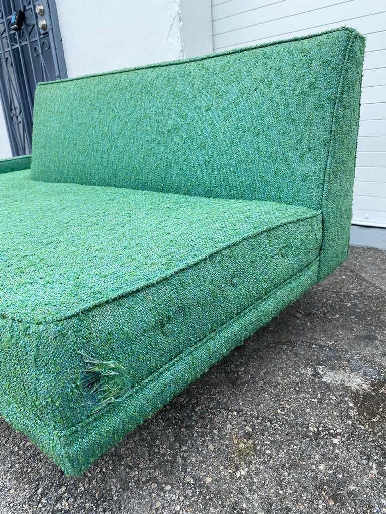 Mid-Century Modern 2-Piece Sectional Sofa