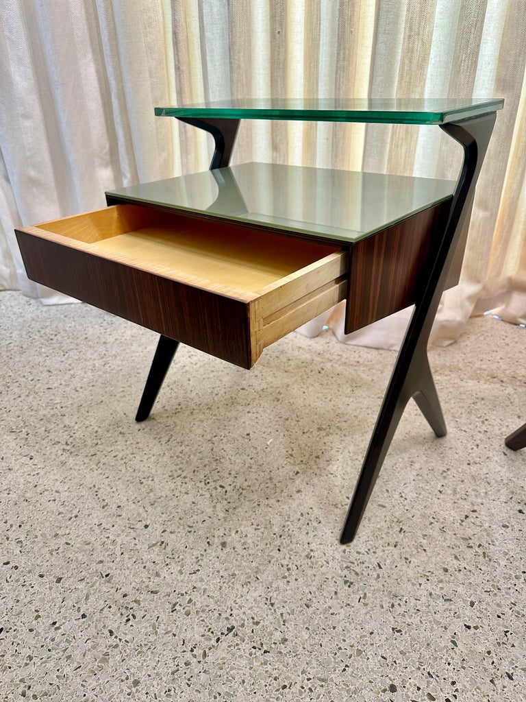 Italian Mid-Century Side-Tables/ Night Stands by Vittorio Dassi, 1950's