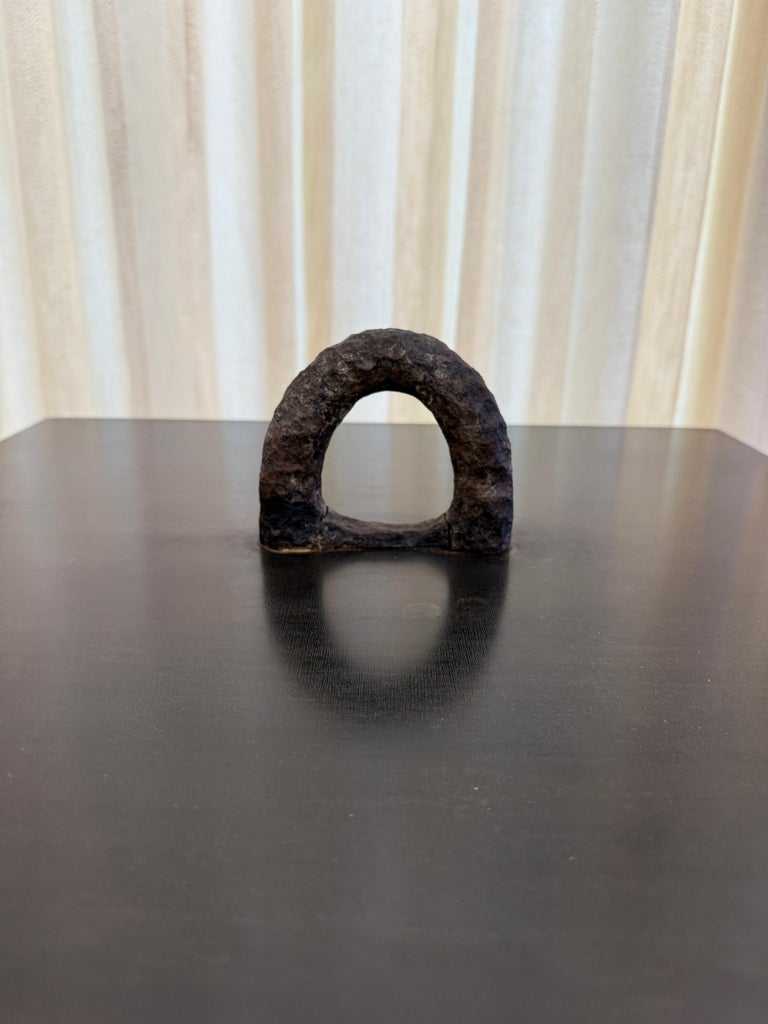 Chaine d'Ancre Antique Iron Chain Links Side Table (4 Available)