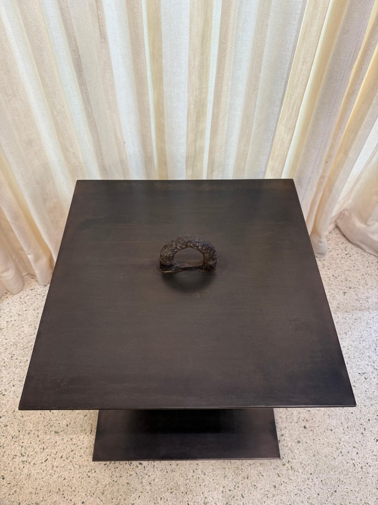 Chaine d'Ancre Antique Iron Chain Links Side Table (4 Available)