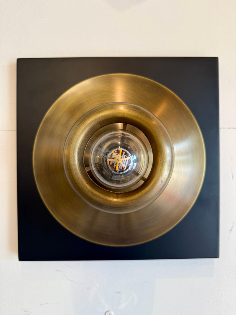 Pair of Modernist Italian Wall Appliqués