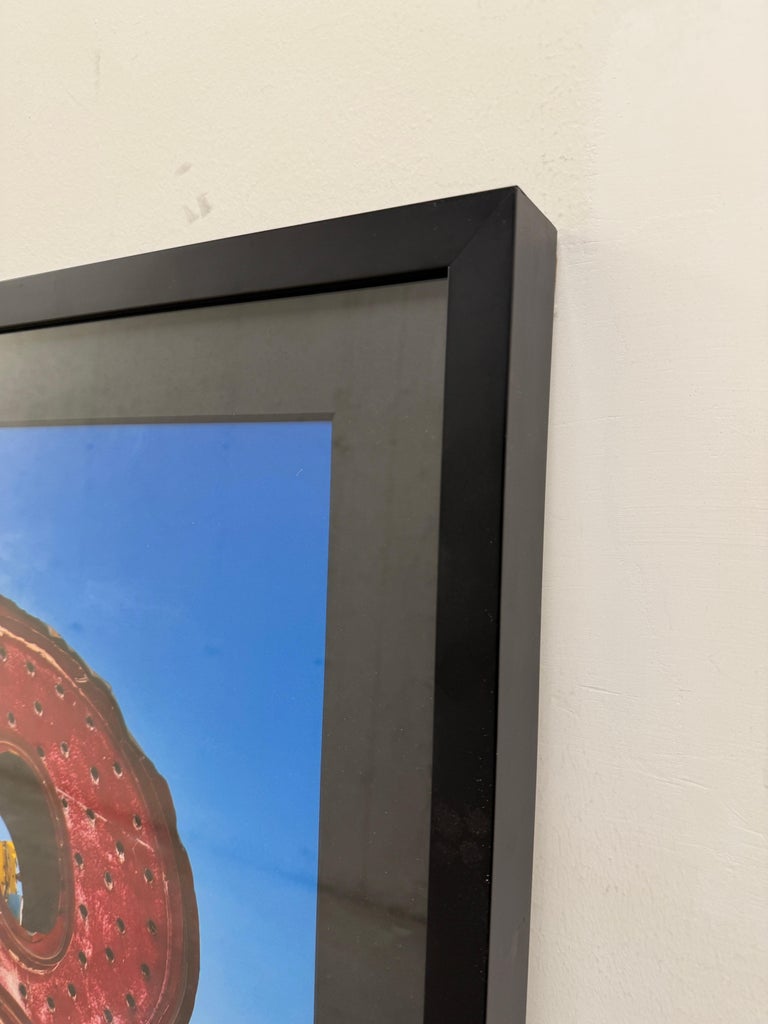 Professional Framed Photo of Iconic "Lost Vegas" Neon Sign Boneyard