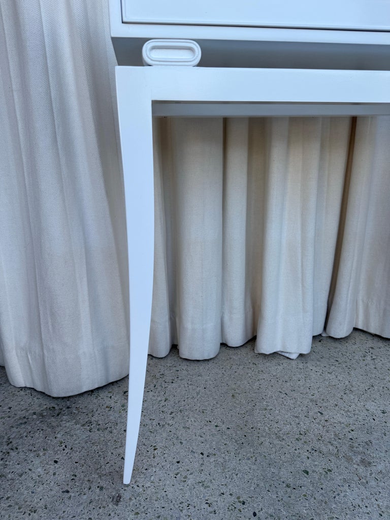 Tommi Parzinger SIGNED Lacquered Console Table