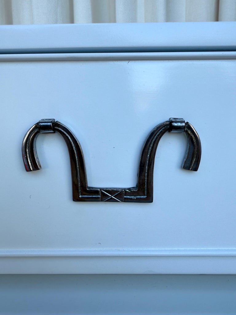 Tommi Parzinger SIGNED Lacquered Console Table