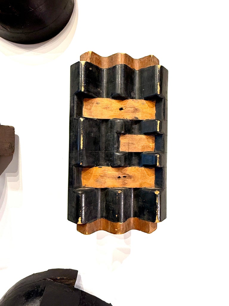 1900's Wooden Foundry Molds (Set of 11) from Meese & Gottfried San Francisco