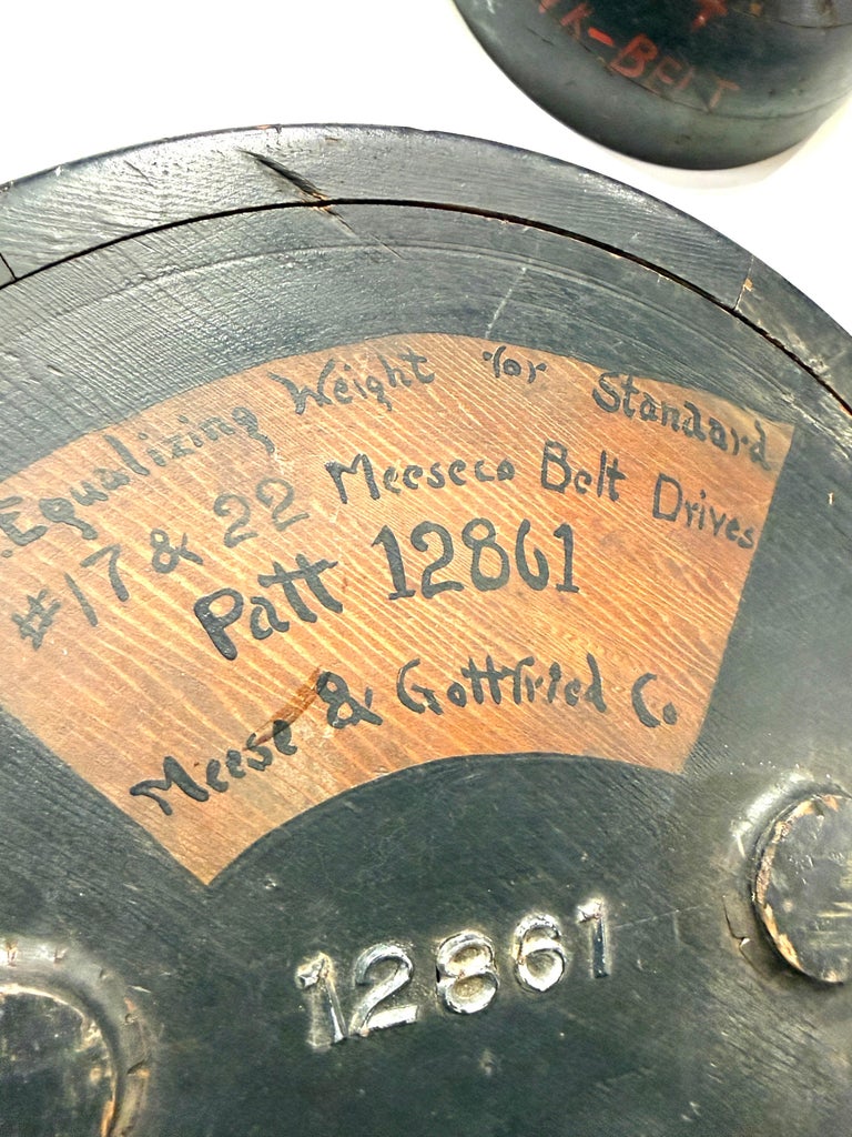 1900's Wooden Foundry Molds (Set of 11) from Meese & Gottfried San Francisco