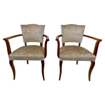 Pair of Pascaud Art Deco Armchairs - 1940's