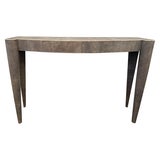 Gray Shagreen/ Stingray Console Table