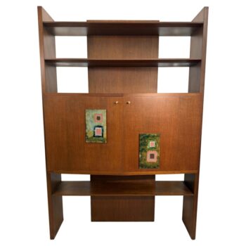 Italian Mid-Century Bar Cabinet/ Wall Unit