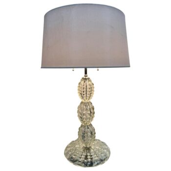 Barovier e Toso Murano Glass Table Lamp 1940s, Italy