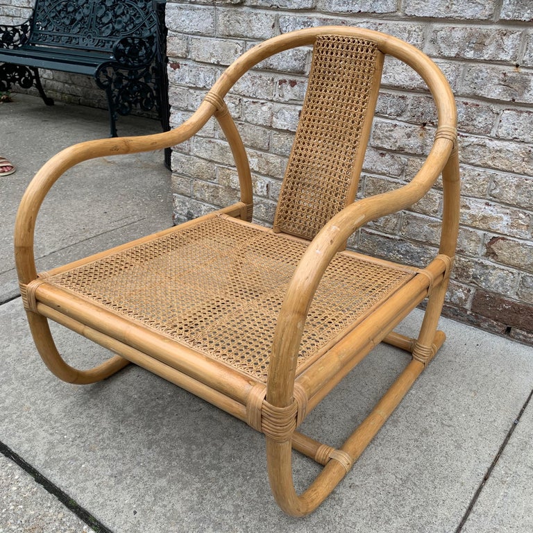 Asian Style Italian Bamboo Chair