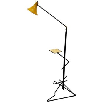 French Modernist Articulating Floor Lamp, Circa 1960's